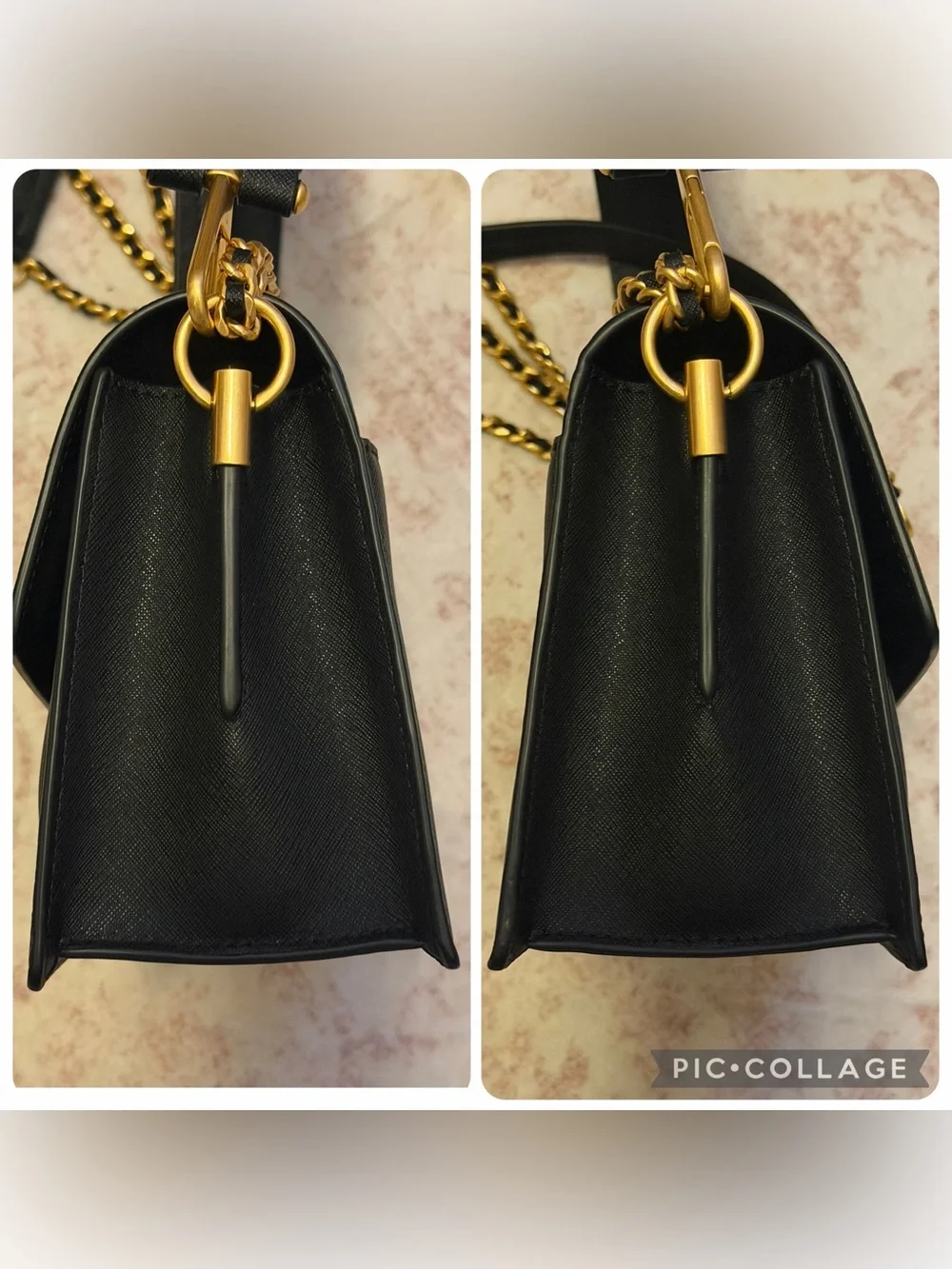 Tory Burch Robinson Double-Strap Convertible Shoulder Bag like new!